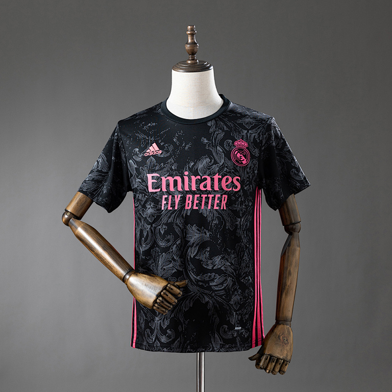 Camiseta retro de visitante del Real Madrid 20-21 (tallas S-XXL)